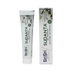 Sri Sri TATTVA shuddhta ka naam Sudanta Herbal Gel Toothpaste - All Natural, SLS Free, Fluoride Free Tooth Paste with Charcoal, Salt & More - 100g (Pack of 2), for Kids and Adults - Fast UK Delivery - Image 3