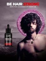 Beardo Onion Oil Concentrate, 25 ml | Onion Hair Oil for Hair Growth | Red Onion Hair Oil & Sunflower Oil | Natural | Non-sticky | Controls Hairfall & strengthen roots - Fast UK Delivery - Image 4