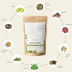Ecotyl Ayurvedic Hair Pack | For Hair Conditioning & Strengthening | Blend of 10+ Herbs | 100g - Fast UK Delivery - Image 4