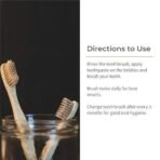Ecotyl Bamboo Tooth Brush | Ultra Soft Bristles | Thorough Cleaning | Set of 4 - Fast UK Delivery - Image 5