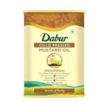 Dabur Cold Pressed Mustard Oil -3L | Healthy Cooking Oil | Goodness of Omega 3 & 6 | Perfect blend of Health, Taste & Aroma - Fast UK Delivery - Image 2