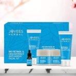Jovees Herbal Bio Retinol & Cica Extract Anti Ageing Mini Facial Kit For Ageing, Wrinkles, Fine Lines & Dark Spots With Bakuchiol Oil | 5 Step Facial Kit For All Skin Types 215g - Fast UK Delivery - Image 4