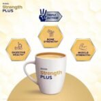 Horlicks Strength Plus- Vanilla, 350g| Balanced Nutrition to Regain Strength | High Fibre & Protein - Fast UK Delivery - Image 6