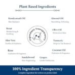 Blue Nectar Ayurvedic Brightening & Radiance Face Scrub with Kumkumadi Tailam (16 Herbs, 50g) - Fast UK Delivery - Image 5