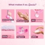 Dabur Gulabari Shower Gel-Damask Rose & Jojoba Oil-250ml|Rose Extract Beads for Exfoliation|Damask Rose Fragrance|No Parabens & Silicones|99% Pure Glycerine|100% Soap Free Body wash - Fast UK Delivery - Image 5