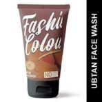 Fashion Colour Ubtan Face Wash For Deep Cleansing and Brightening With Almond, Turmeric and Neem Extract (130g) - Fast UK Delivery - Image 6