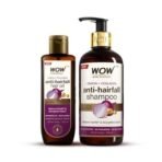 WOW Skin Science Onion Hair Oil With Black Seed Oil Extracts + Onion Oil Shampoo Hair Care Kit - Net Vol 500mL - Fast UK Delivery - Image 2