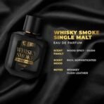 Beardo SINGLE MALT Whisky Smoke Perfume for men, 50ml | INTENSE EAU DE PARFUM - Highly Concentrated | Spicy, Woody - Oudh - Luxury Perfume | Valentines day gift for husband | Gift for boyfriend | Gift for Men - Fast UK Delivery - Image 4