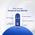 NIVEA Protect & Care Roll On Fresh, Unisex (50Ml) - Fast UK Delivery - Image 4