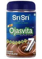 Sri Sri TATTVA shuddhta ka naam Ojasvita Chocolate, 1Kg Pet Jar - Fast UK Delivery