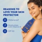 NIVEA Men & Women Sun Protect And Moisture 125Ml Spf 30 Advanced Sunscreen For Instant Protection For Normal Skin| Pa++ UVA - UVB Protection System| Water Resistant| Pack Of 1 - Fast UK Delivery - Image 6