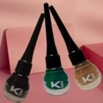 KINDED Eye Liner Liquid Waterproof Smudgeproof Longlasting Insta Bold Look Intense Colour Pigments Quick Drying Eyeliner Combo (5 ml, Matte Finish, Midnight Black, Camel Brown & Dapper Green) - Fast UK Delivery - Image 4