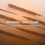 SWISS BEAUTY Waterproof And Long Wearing Bold Felt Tip Pen Glossy Eyeliner | Smudge Proof Eye Makeup | Quick Drying | Black, 1.2Ml - Fast UK Delivery - Image 5