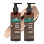 mCaffeine Deep Moisturizing Choco Body Lotion for Dry Skin (Pack of 2) | All Season Moisturizer for Body with Cocoa Butter & Shea Butter | Non-Sticky Body Lotion for Women & Men (500ml) - Fast UK Delivery - Image 2
