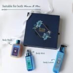 Blue Nectar Beauty Gift Box for Friends | Premium Skincare Combo of Vanilla Lotion, Body Wash & Scrub & Body Mist | Gift for Birthday & Anniversary | Pack of 3 - Fast UK Delivery - Image 4