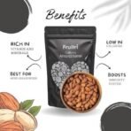 Fruitri Premium California Almonds, 100% Natural Badam Giri (250gm) - Fast UK Delivery - Image 3