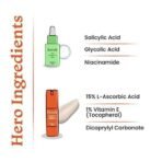 Foxtale Flawless Filter | Smooth Sailing AHA BHA Exfoliating Serum - 30ml + Vitamin C Face Serum - 30ml - Fast UK Delivery - Image 5
