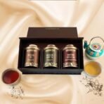 Golden Tips Assorted Tea Gift Box | Perfect Diwali Gifts for Family and Friends | Diwali Gift Set | Gift Hamper of Darjeeling Tea + Darjeeling Green Tea + Masala Chai - Fast UK Delivery - Image 3