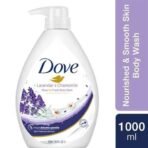 Dove Lavender & Chamomile Go Fresh Body Wash with Relaxing Floral Scent, 1L - Fast UK Delivery - Image 3