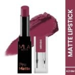 MILA Beaute Pro Matte Lipstick | Creamy Matte Lipstick | Shade - Mirabai, 4.2g Conceal It Pot Concealer For Face Makeup | Shade - (Green Corrector, 4g) - Fast UK Delivery - Image 4