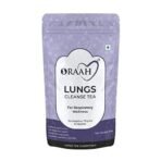 Oraah Lungs Cleanse Tea for Anti smoking with Mullein and Eucalyptus Leaves | All-Natural Formulation | Organic Herbal Tea | Lungs Detox Tea (100 Grams) - Fast UK Delivery - Image 2