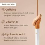 mCaffeine Serum Matte Medium Coverage All Skin Type Concealer for Face Makeup with Caffeine | Concealer for Dark Circles & Uneven Skin Tone | Concealer Stick For Women | Caramel Blend | 5ml - Fast UK Delivery - Image 6
