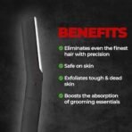 Beardo Beard Styling Tool for Men | Pack of 3 | Beard Styling Razor for Men | Reusable Razor | Sharp, Safe & Precise Shaping Razor for Men | Face Razor for Men | Body Grooming - Fast UK Delivery - Image 7
