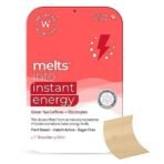 Wellbeing Nutrition Melts Instant Energy, 100% Plant Based Green Tea Caffeine, Essential Electrolytes and Vitamins for Endurance, Sports Hydration, Pre Workout Energy Boost - 30 Oral Strips - Image 2