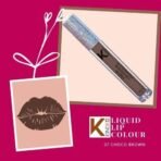 KINDED Liquid Lip Colour Vitamin E Enriched No Transfer Waterproof Long Stay Lipsticks Lip Gloss Set for Girls Women (Pack of 2, 6 ml each, Matte Finish, Shades Choco Brown & Sangria Orange) - Fast UK Delivery - Image 5