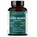 Rooted Actives Liver Cleanse & Detox Supplement - Milk Thistle, Dandelion, Kutki, NAC & 16 Liver Health Nutrients - Organic, 60 Capsules - Fast UK Delivery - Image 2