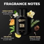 Beardo Perfume For Men - Don, 50ml | With Melon, Jasmin, Vannila Intense Fresh | Strong Long Lasting Mens Perfume | EAU DE PARFUM Men | Ideal Gift For Men | Valentines day gift for husband | Gift for boyfriend | Gift for Men - Fast UK Delivery - Image 3