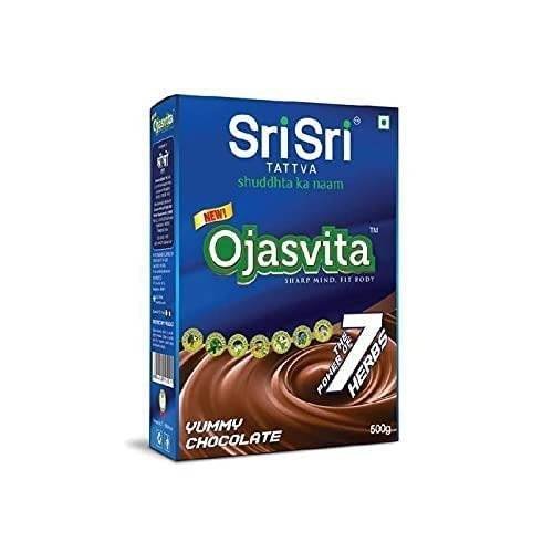 uk41WkQxmj22L.jpg Sri Sri TATTVA shuddhta ka naam Ojasvita Chocolate Powder-500 G - Fast UK Delivery - Image 1