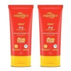 Aqualogica Detan+ Dewy Sunscreen with Cherry Tomato & Hyaluronic Acid with SPF 50 & PA++++ for Men & Women - For Normal, Dry & Combination Skin - 80g | Pack of 2 - Fast UK Delivery - Image 2