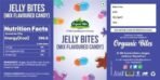 Organic Bites Combo of Colourful Jelly Bites and Mix Fruit Candy 200 gm each (Total 400 gm Jar Pack) - Fast UK Delivery - Image 5