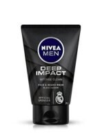 NIVEA MEN Deep Impact Face Wash 100g | With Black Carbon | Intense Clean, For Beard & Face | Removes Oil and Impurities - Fast UK Delivery - Image 2