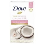 Dove Beauty bar soap pack of 6 (Coconut Milk And Jasmine Petals) - Fast UK Delivery - Image 2