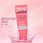 mCaffeine CLEAR GLOW 1% Kojic Acid Daily Brightening Face Wash with Glutathione For Dark Spots & Pigmentation |Brightens Skin |Face Wash For Men & Women | Non-Drying, Fragrance Free - 100ml - Fast UK Delivery - Image 3