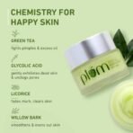 Plum Green Tea Renewed Clarity Night Gel | Normal, Oily, Acne-Prone, Combination Skin | Night Cream For Women | Overnight Repair | 100% Vegan | Paraben Free | 50ml - Fast UK Delivery - Image 5