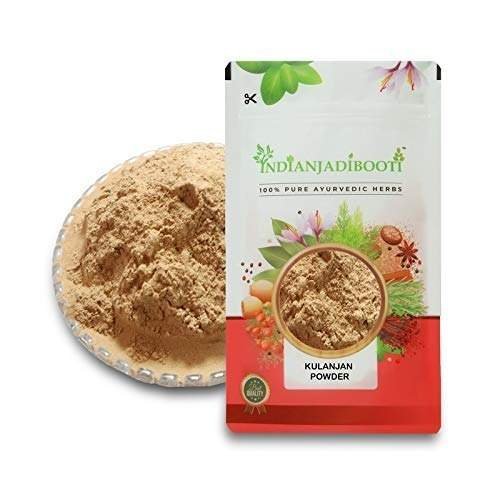 uk41X2AS9D8AL-1-1.jpg IndianJadiBooti Kulanjan Powder - Kulinjan Powder - Paan Jadd Powder - Paan Root Powder - Pan Jad Powder - Alpinia Galanga Wild Powder, 100 Grams - Image 1