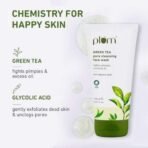 Plum Green Tea Pore Cleansing Face Wash for Oily, Acne Prone, Dry & Combination Skin | with Glycolic Acid | Fight Pimples & Control Excess Oil | Gentle Exfoliating & Non-Drying | Women & Men | 150ml - Fast UK Delivery - Image 5
