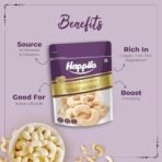 Happilo 100% Natural Premium Whole Cashews 500 g Value Pack | Whole Crunchy Cashew | Premium Kaju nuts | Nutritious & Delicious | Gluten Free & Plant based Protein - Fast UK Delivery - Image 6