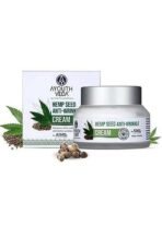 Ayouthveda Hemp Seed Anti-Wrinkle & Anti-Aging Cream|With goodness of Basil, Lavender & Sandalwood Oil |Helps in Skin Nourishment | Deep Hydration (Pack of 1; 50g each) - Fast UK Delivery - Image 2