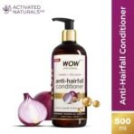 WOW Skin Science Red Onion Black Seed Oil Hair Conditioner with Red Onion Seed Oil Extract, Black Seed Oil & Hydrolyzed Wheat Protein - No Parabens, Mineral Oil, Silicones, Color & PEG - 500mL - Fast UK Delivery - Image 4