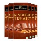 Cadbury Temptations Almond Treat Premium Chocolate Bar, 70 g (Pack of 6) - Fast UK Delivery - Image 2