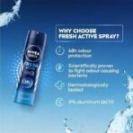 NIVEA MEN Fresh Active Deodorant, 150ml - Fast UK Delivery - Image 5