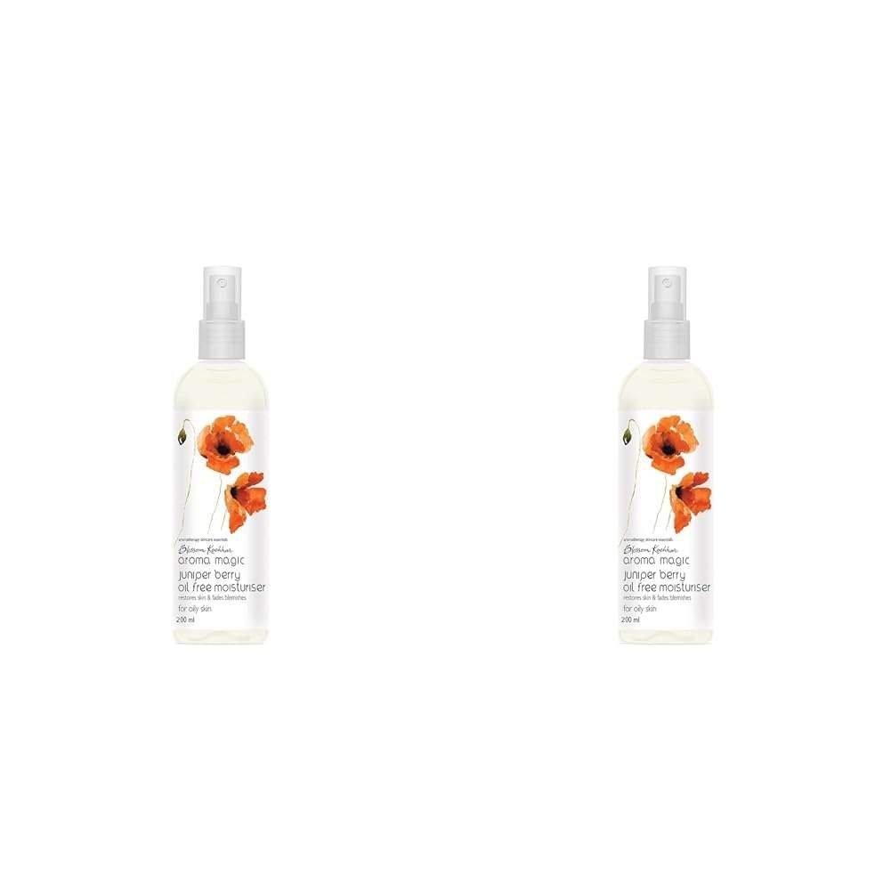 uk41XEb4KorVL-1-1.jpg Aroma Magic Juniper Berry Oil Free Moisturiser 200 ml (Pack of 2) - Fast UK Delivery - Image 1