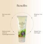 Moha: Niacinamide & Vitamin C Brightening Face Wash | Hydrating Cucumber & Dark Spot Reducing Licorice | Glowing Skin | Unisex | 100 ml - Fast UK Delivery - Image 5