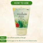 moha: Aloe Vera Gel Enriched With Rose & Cucumber Pure & Natural Face Gel Helps in Healing of Skin,helps to hydrate and nourish all kinds of skin - 200 gm (Pack of 1) - Fast UK Delivery - Image 5