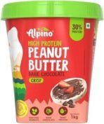 Alpino Pre-Workout High Protein & Fiber Diet Super Combo - High Protein Super Oats Chocolate 1kg, High Protein Dark Chocolate Peanut Butter Crisp 1kg - Fast UK Delivery - Image 6