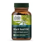Gaia Herbs Black Seed Oil - Cold-Pressed Capsules for Lung, Respiratory, and Antioxidant Support - with Organic Nigella Seed Oil - Herbal Supplement - 60 Vegan Liquid Phyto-Capsules (30-Day Supply) - Fast UK Delivery - Image 2